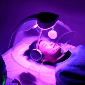 Aparat Masca Faciala cu Generator, Terapie cu Jet Oxigen Hiperbaric, Aparat Facial pentru Intinerirea Pielii, Pulverizator de Oxigen+Injectare,  Oxigen+Terapie cu Lumină LED pdt