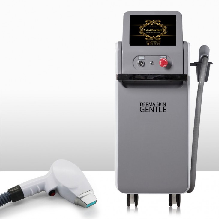 Aparat MED Epilare Definitiva Laser Dioda 3Lungimi 755, 808, 1064nm Profesional 1200W Dioda Laser, 50mil Impulsuri DERMASkin GENTLE