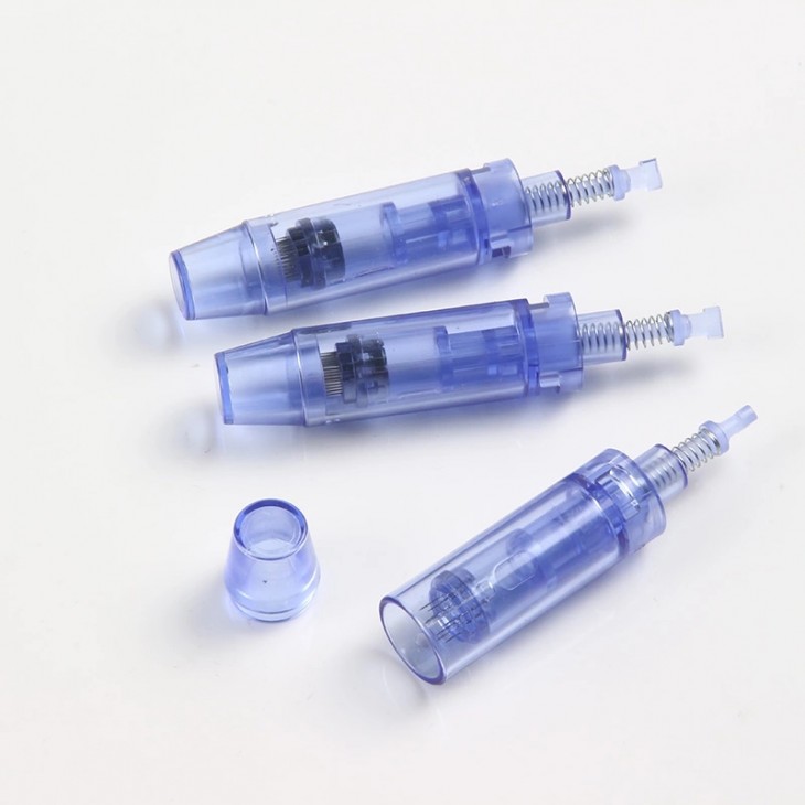 Cartus Microace 12/24/36/NANO Pini Model Baioneta Injectie Microneedeling Dr.Pen, Indepartarea ridurilor, injector cu ace cu inalta precizie