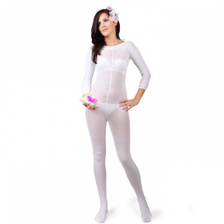 Costum Special Tratamente LPG, Velashape Tratament Endermologie Profesional, Alb, Soft Touch Perfect Body