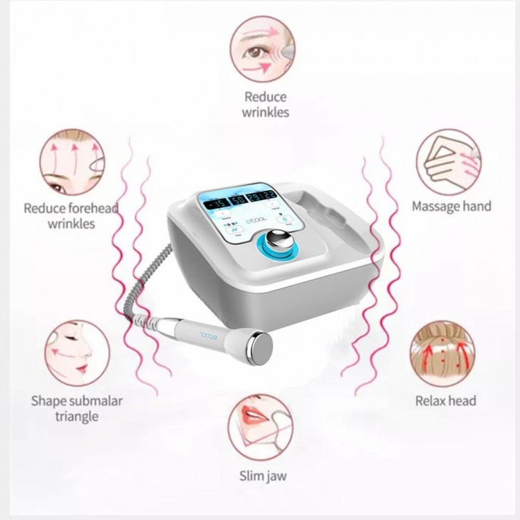 Aparat Cosmetic Radio Frecventa DCOOL, RF Electroporatie CALD RECE, 