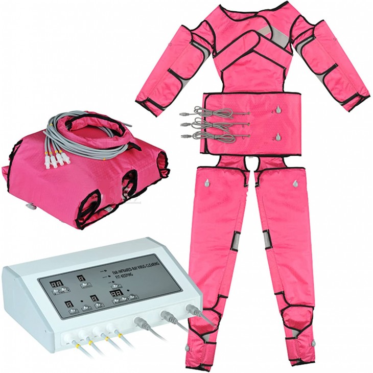 Aparat Remodelare Corporala cu Infrarosu TotulPerfect Drenaj limfatic, Aparat de slabit Presoterapie, pierdere in greutate, Anti Celulita, Detoxifiere Body Spa Zipp 