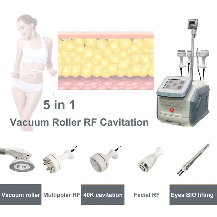Aparat Remodelare Role Mobile Multifunctional EndermoMasaj, RF Radiofrecventa, Cavitatie 40K, Slabire Rapida cu Endermomasaj EndoSLIM
