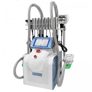 Aparat Profesional Criolipoliza Triplu, Lipolaser - Liposuctie Virtuala, RF Fototerapie Indepartare celulita, Cavitatie 40K, Radiofrecventa Lifting Salon, 360 CRIOSculpture Pro S3