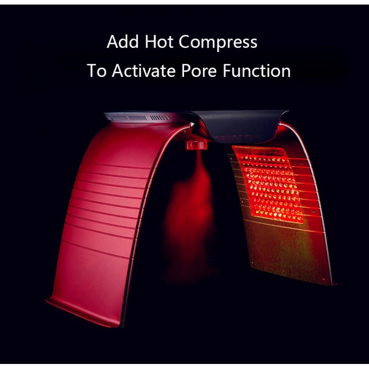 Masca Fata SPA LED Cosmetica Tratament Foton Rejuvenation, Anti-imbatranire, Riduri fine, Pungi, Functie de Lifting,7 Culori LED Spa Clinique X