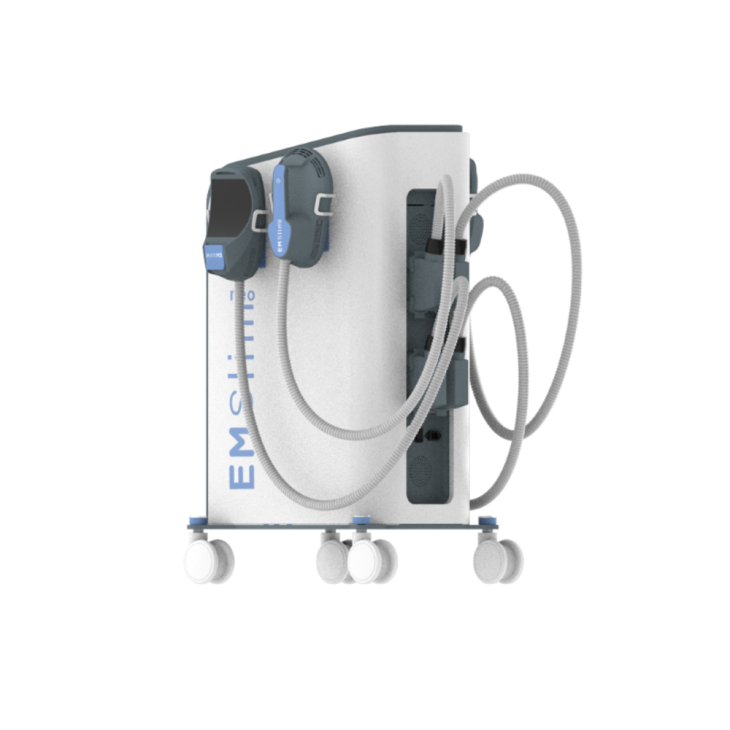 Aparat Electromagnetic Tesla EMS Sculpt HI-EMT si RF Remodelare corporala, Creare Masa Musculara, Tonifiere Abdomen, 4 Manipuli, Slabire intensiva, Body shaping EMS NEO4