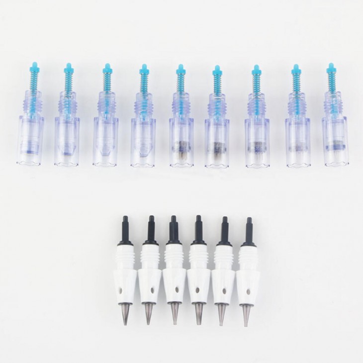 Aparat 2in1 Tatuaj Cosmetic si Micro ace Dr Pen, Micropigmentare Faciala Derma Pen, indepartare Cicatrici, acnee, Lifting, Artmex V9