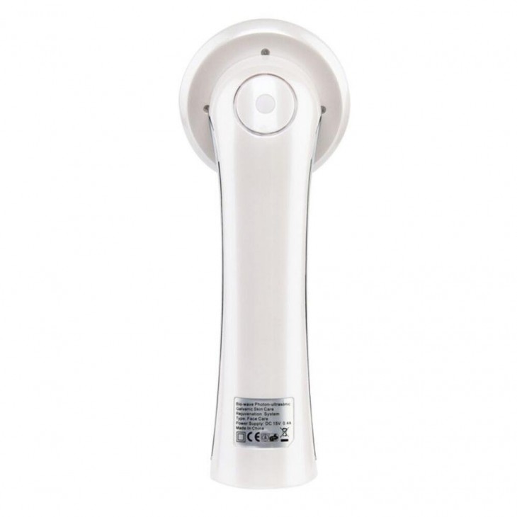 Aparat Cosmetic 5in1 Foton cu Ultrasunete Masaj Facial, Lifting, Ingrijirea pielii, Indepartarea ridurilor, Curatare Ten, Anti-Acnee, Alb