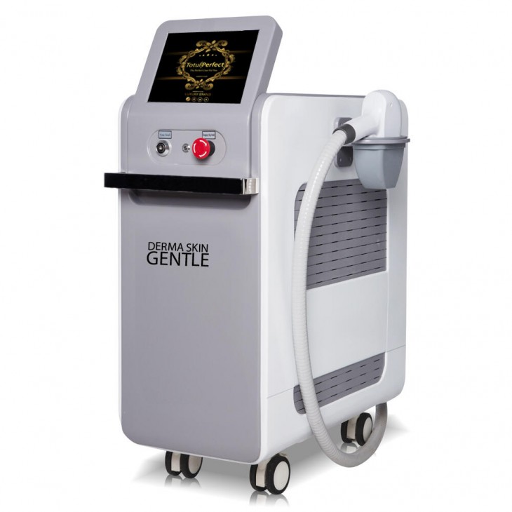 Aparat MED Epilare Definitiva Laser Dioda 3Lungimi 755, 808, 1064nm Profesional 1200W Dioda Laser, 50mil Impulsuri DERMASkin GENTLE