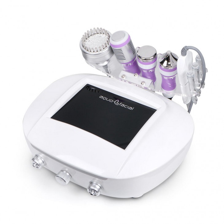 Aparat Profesional Diamond Micro-Dermabraziune, Lifting Ten Profesional Salon, RF Ultrasunete 3Mzh, Indepartare Puncte Negre, Skin Rejuvenation Ballerina 1806H