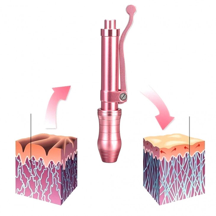 Aparat Reglabil Injectare Acid Hyaluronic Hyaluron Pen, Inalta Presiune, Precizie, Stilou Atomizare Marire Buze, Lifting AkaAy