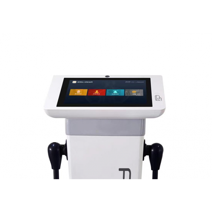 Analizor de compoziție corporală WIFI, 8 Electrozi mai multe frecvente Masurare Bioelecrica, Ecran tactil IPS de 10 inchi, Raport testare in Cloud FM280